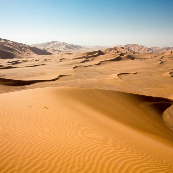 Foto del deserto di Rub al-Khali