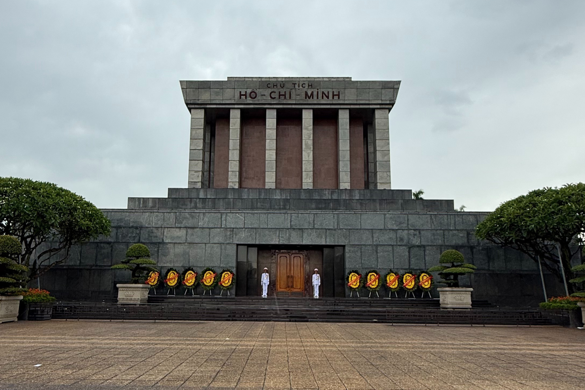 Il Mausoleo di Ho Chi Minh a Hanoi