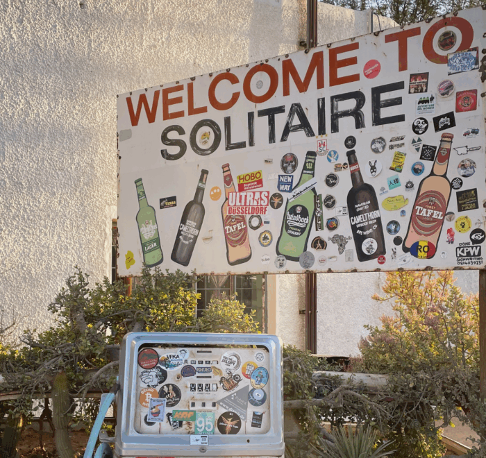 Cartello di Solitaire