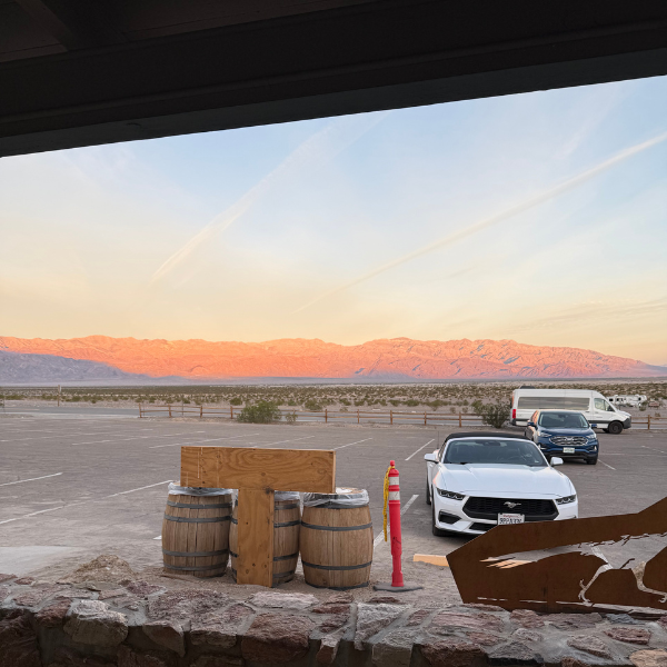 Alba nella death valley