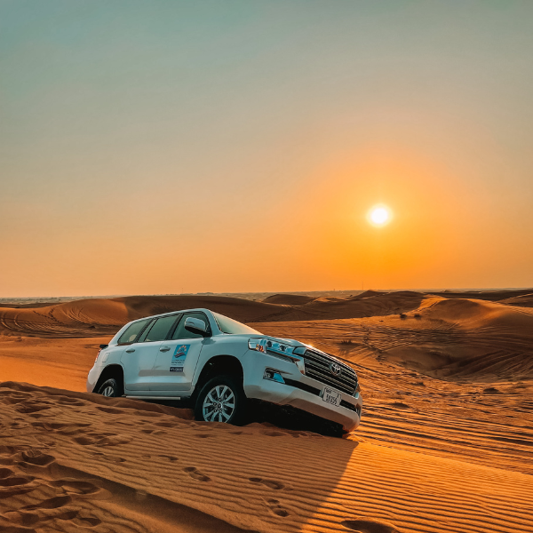 Deserto al tramonto
