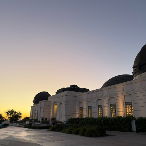 L'alba al Griffith Observatory