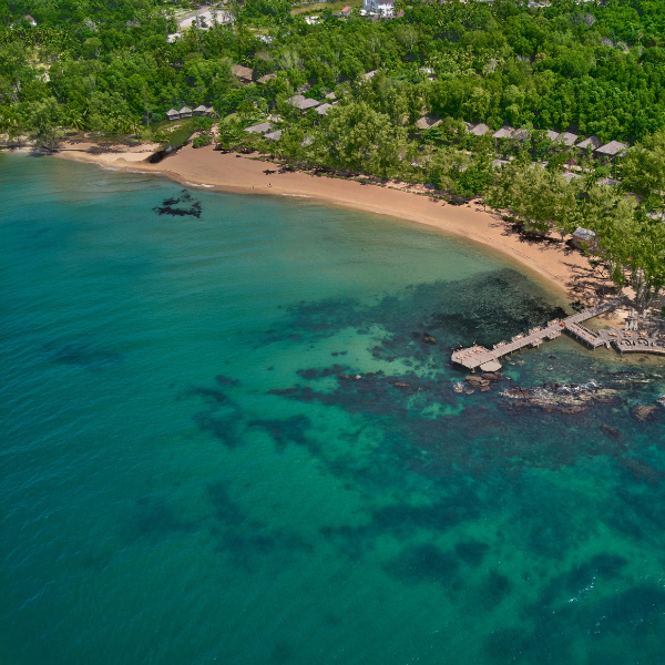 Spiagga di Phu Quoc vista dall'alto