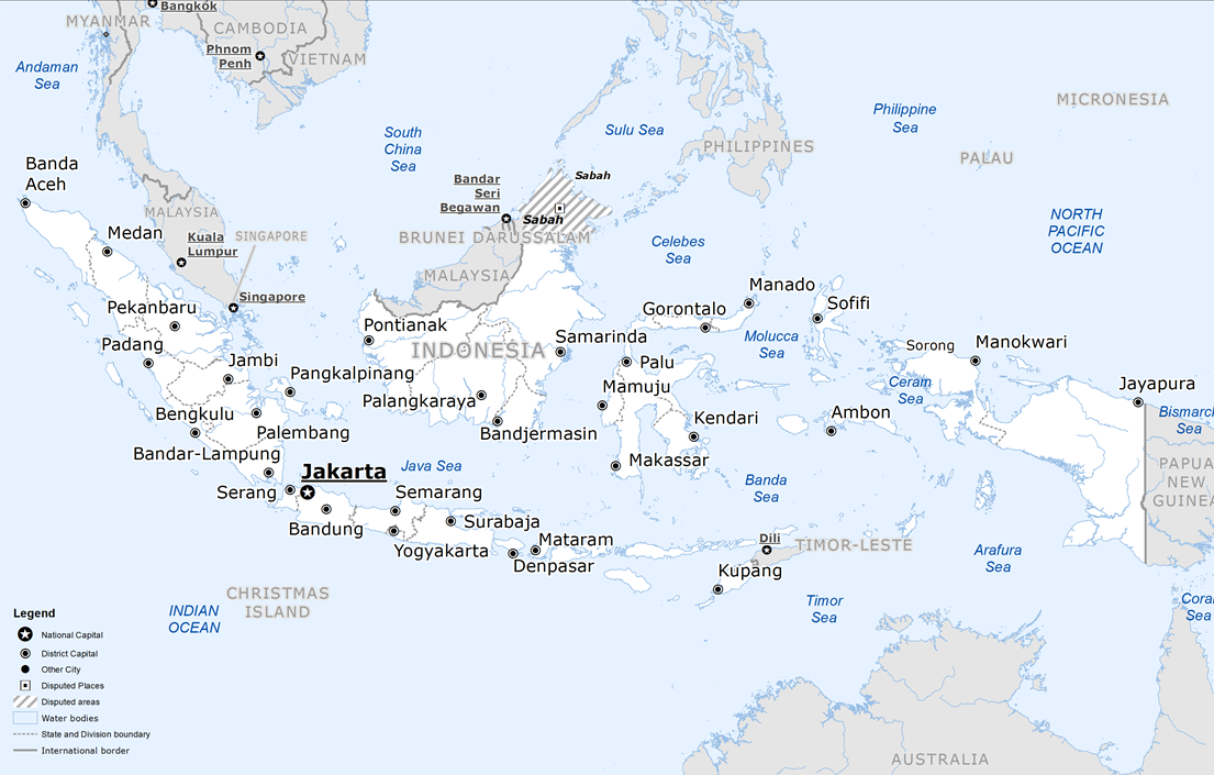Mappa Indonesia