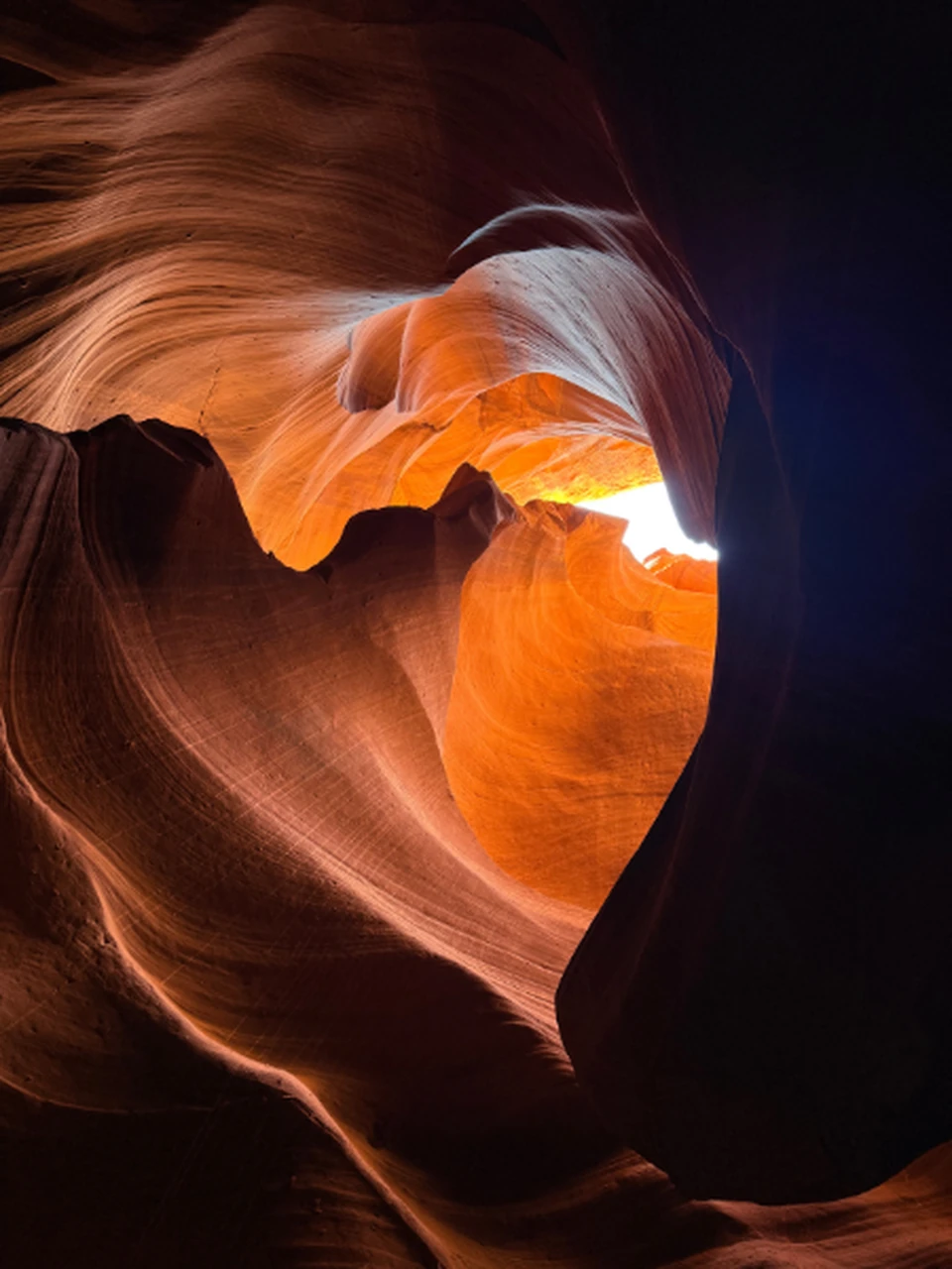 Upper Antelope Canyon nella Navajo Nation in Arizona