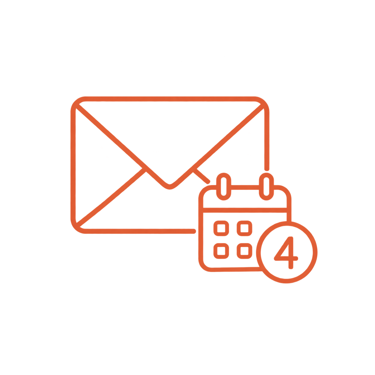 Massimo 4 email al mese
